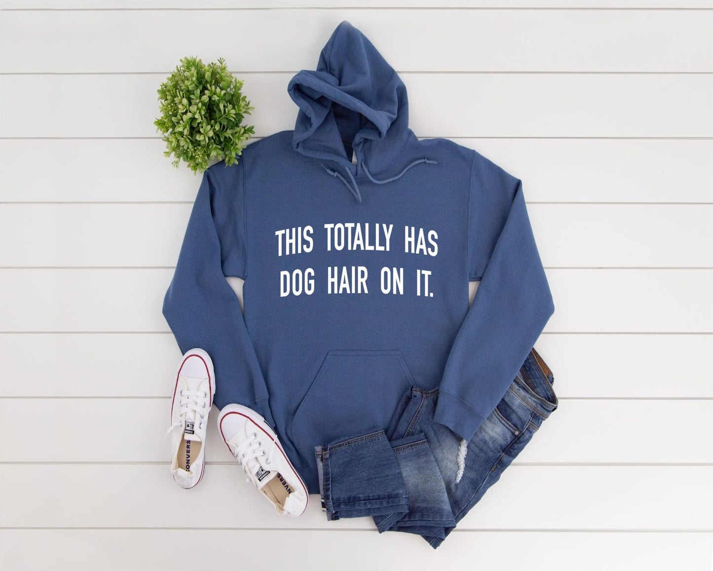 This Totally Has Dog Hair Hooded Sweatshirt