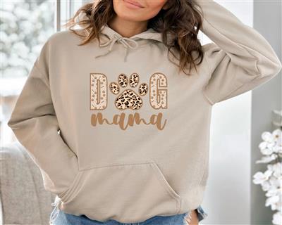 Dog Mama Hooded Sweatshirt