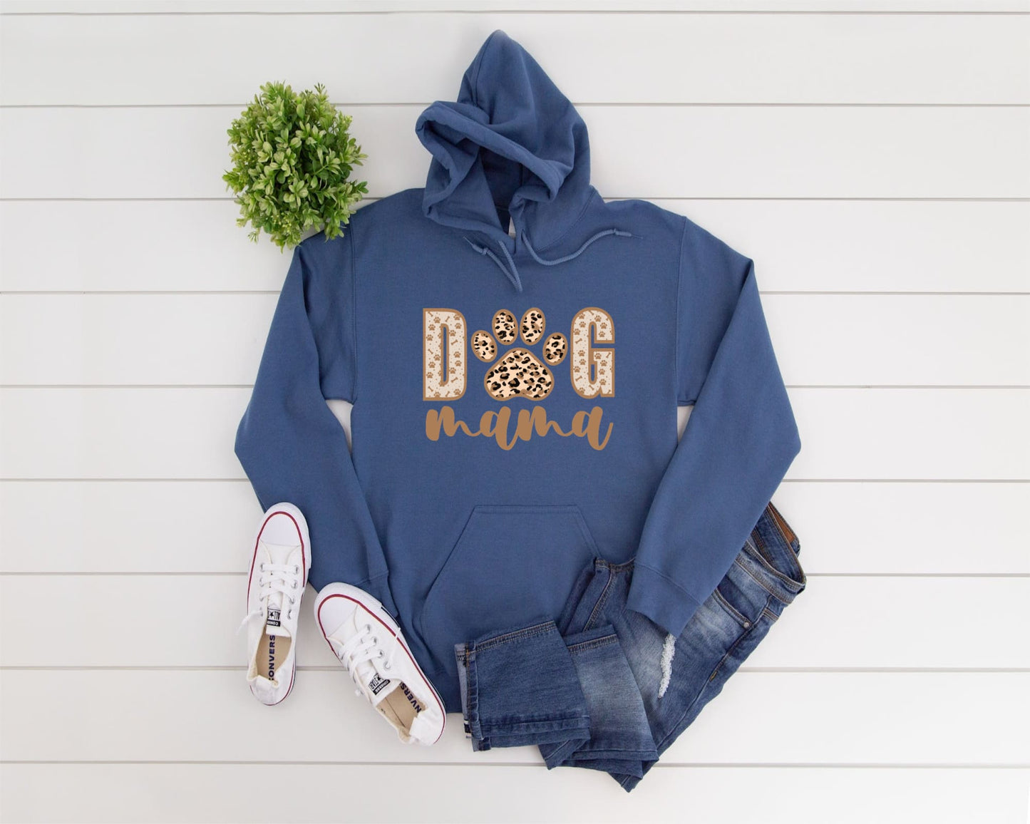 Dog Mama Hooded Sweatshirt