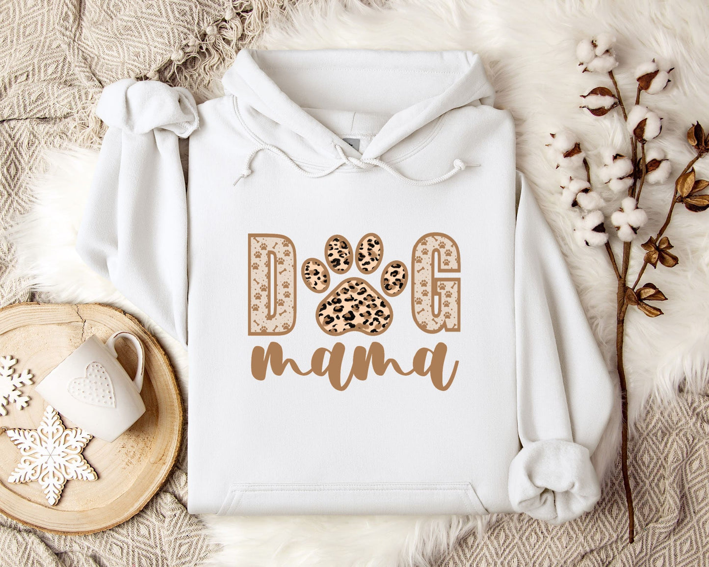 Dog Mama Hooded Sweatshirt